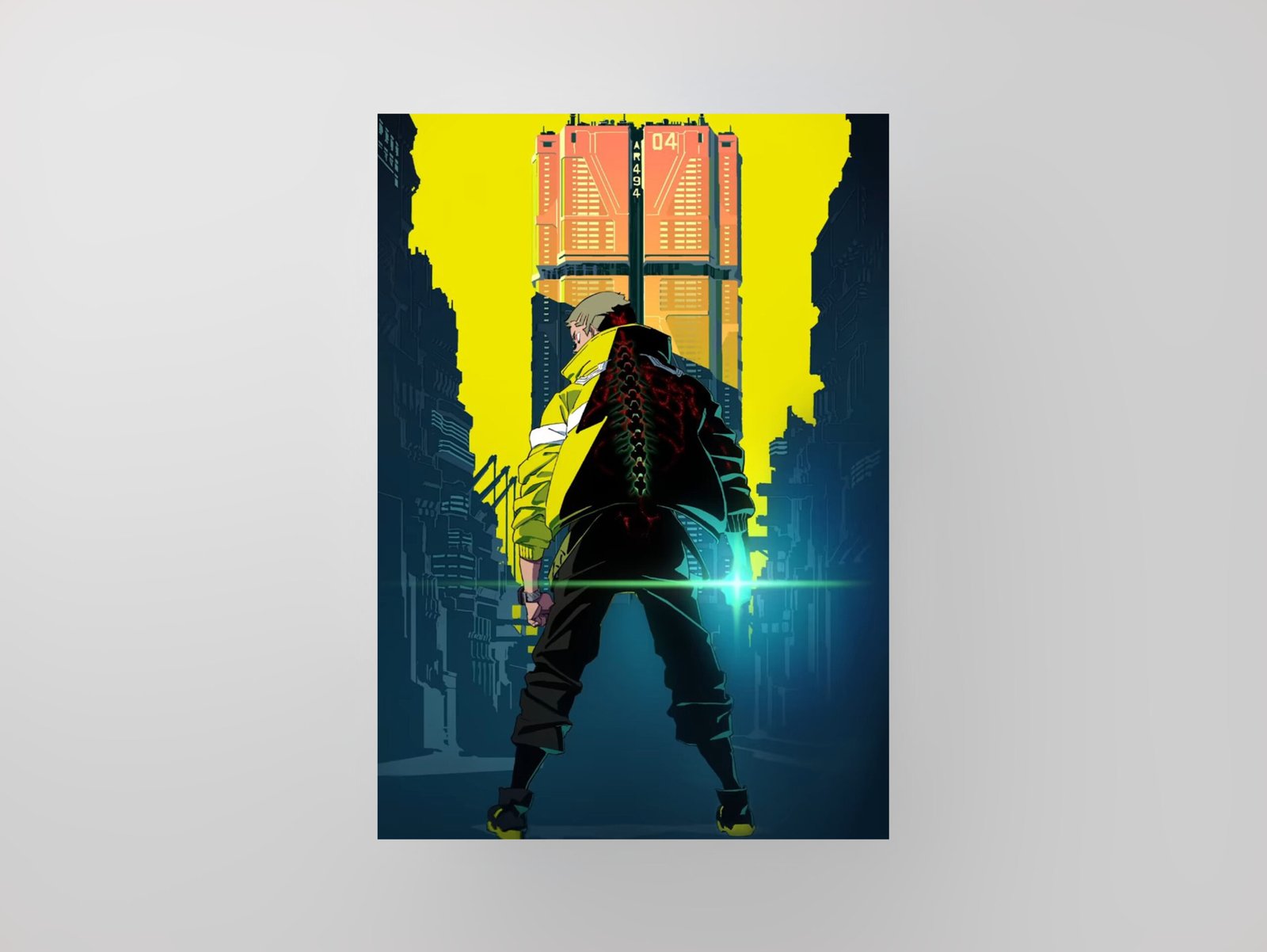 Cyberpunk: Edgerunners | The Edge of Night City | Anime Art Poster