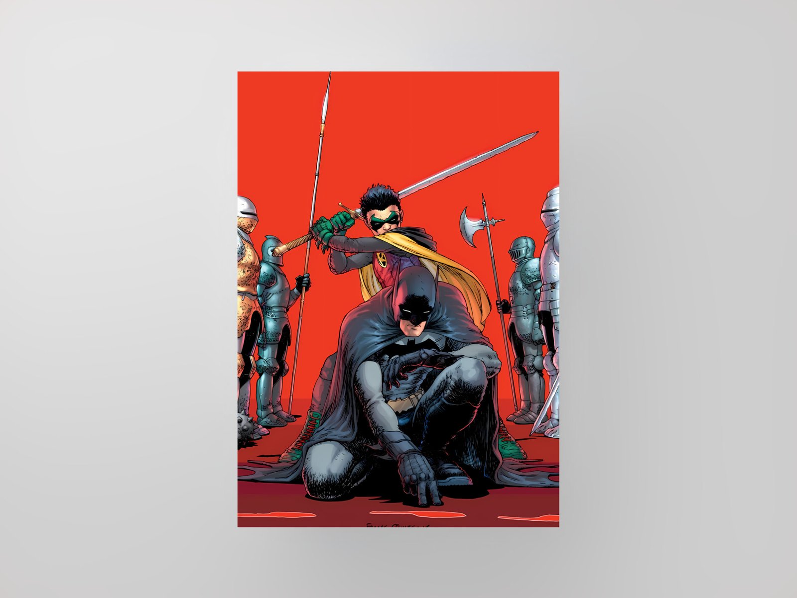Batman & Robin | DC | Dynamic Duo | Art Poster
