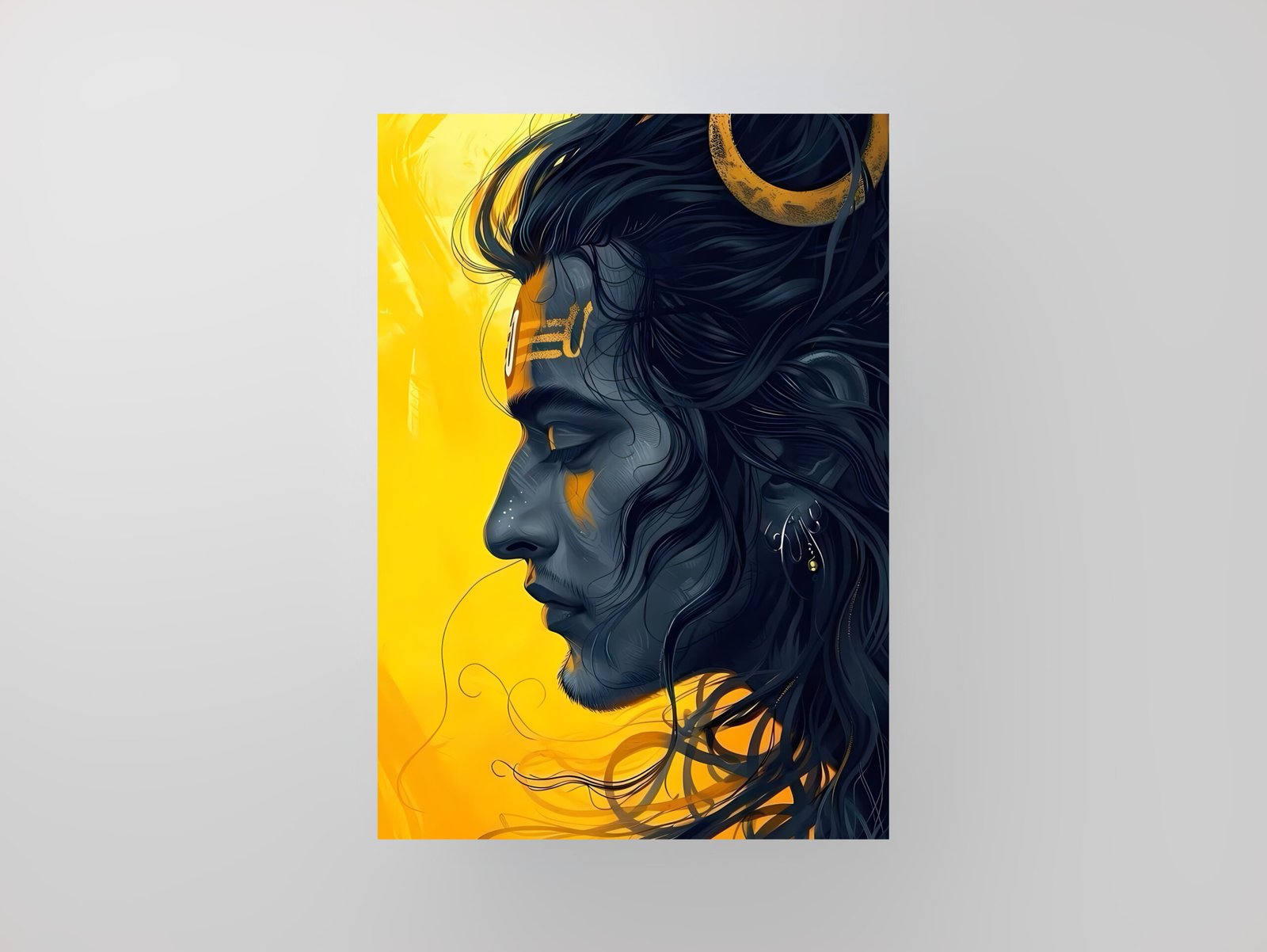 Lord Shiva | The Golden Dawn | Art Poster
