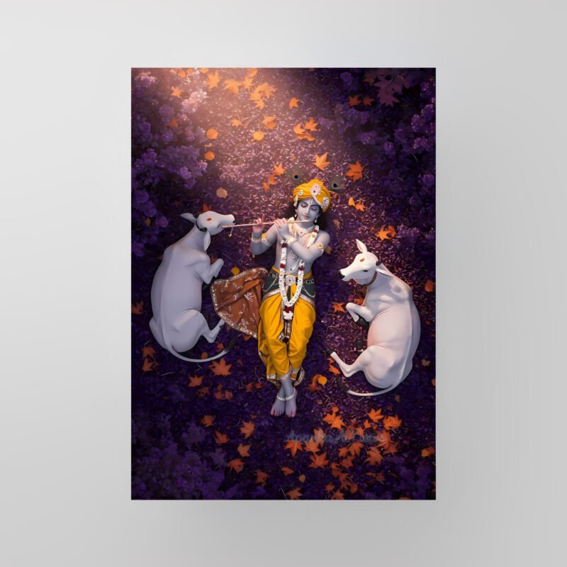 Lord Krishna | The Autumn Dream | Art Poster