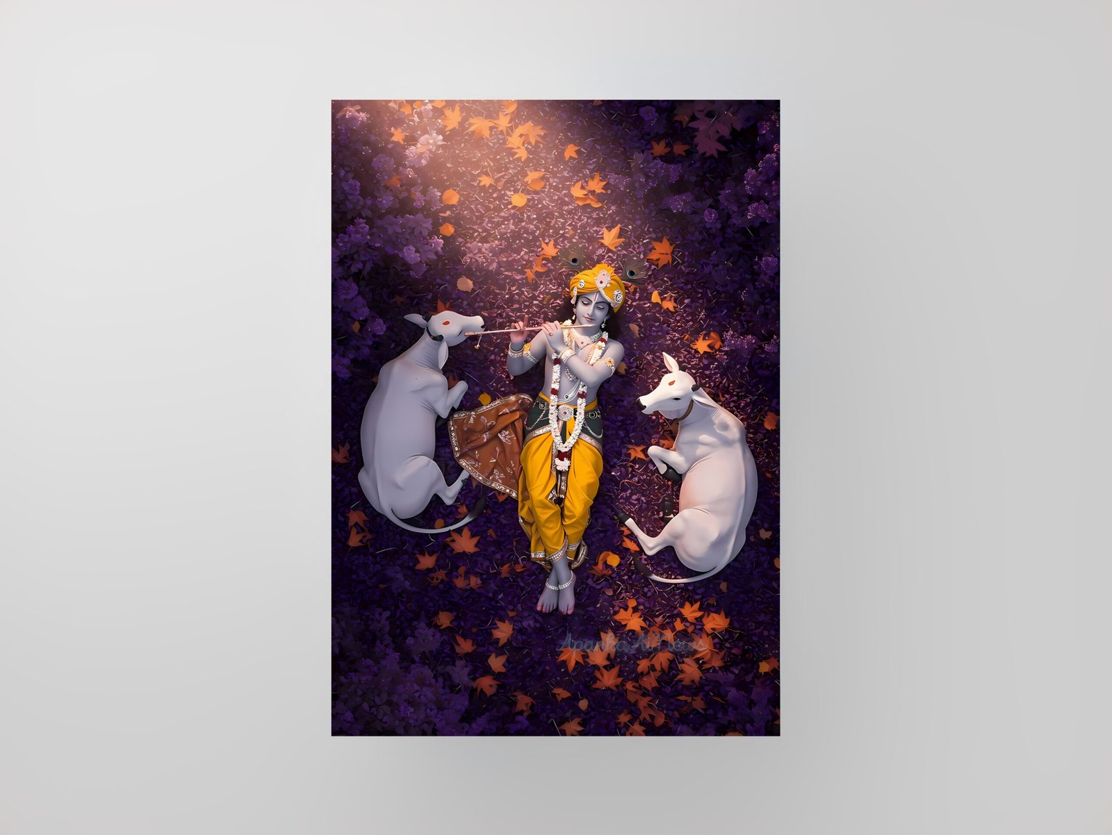 Lord Krishna | The Autumn Dream | Art Poster