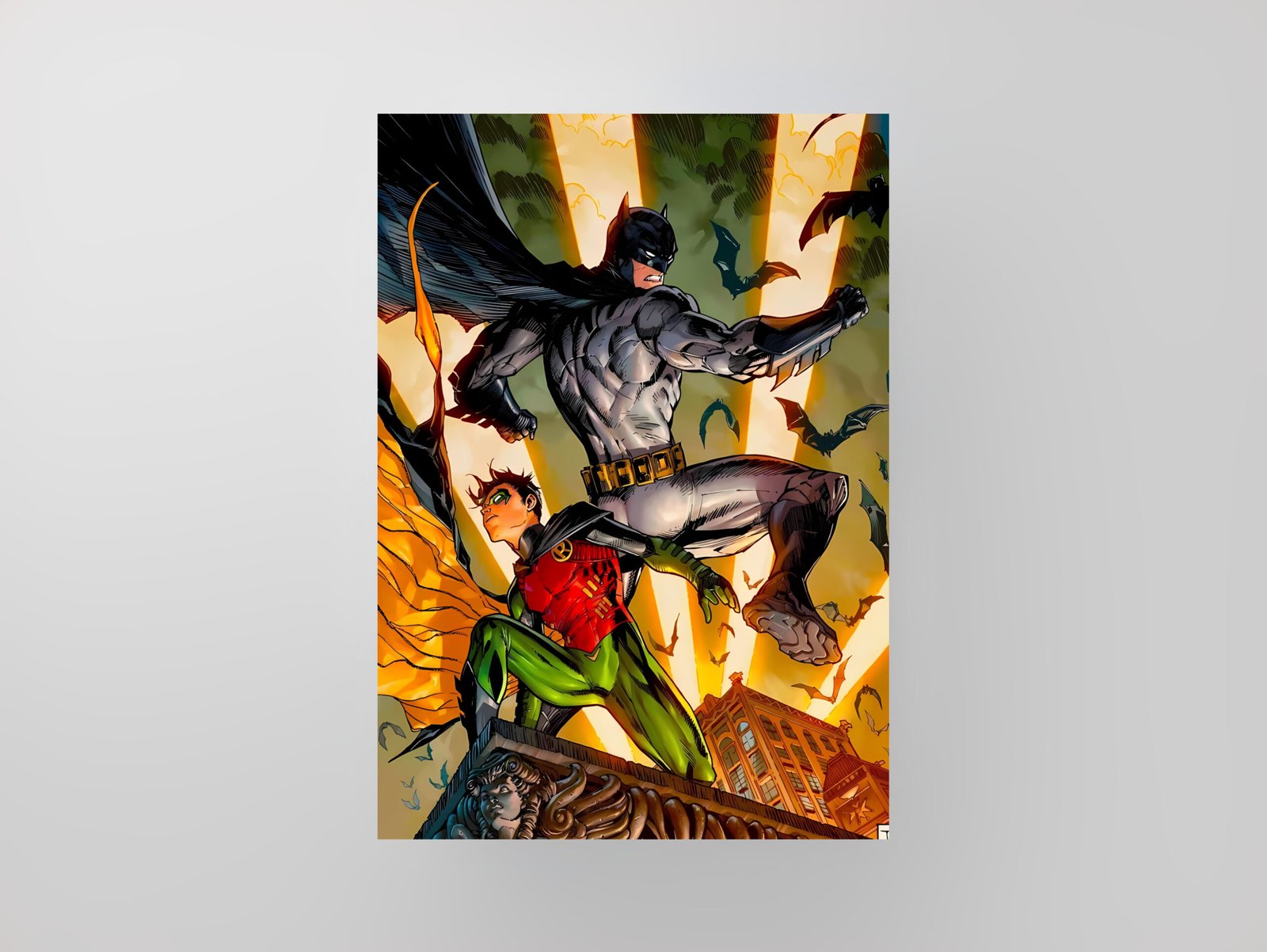 Batman & Robin | DC | Night Patrol | Art Poster
