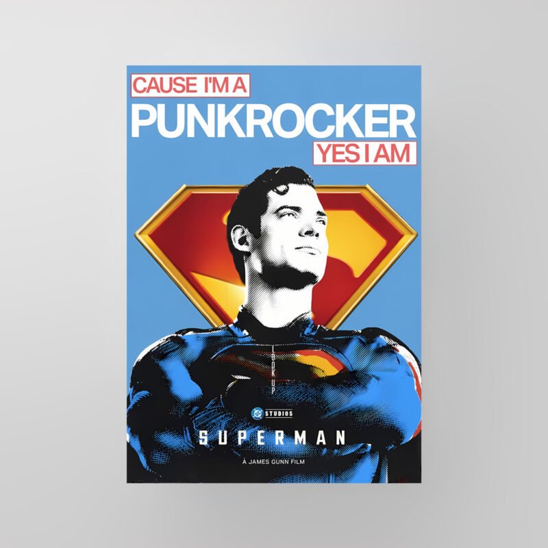 Punkrocker | Superman | DC | Art Poster