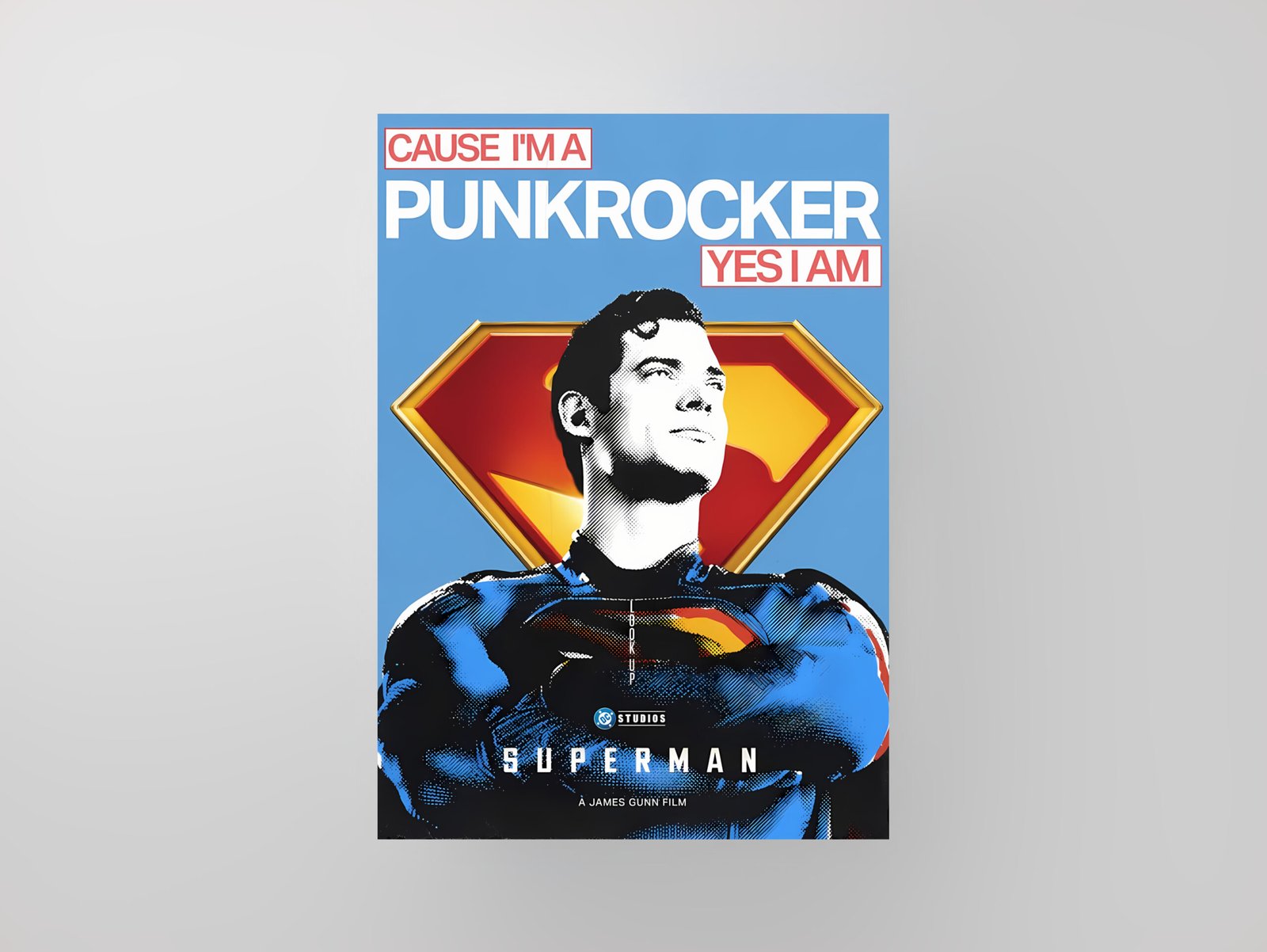 Punkrocker | Superman | DC | Art Poster