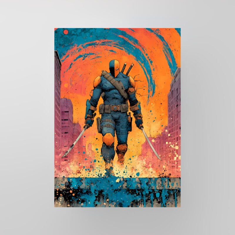 Deathstroke | DC | Mercenary Art Poster
