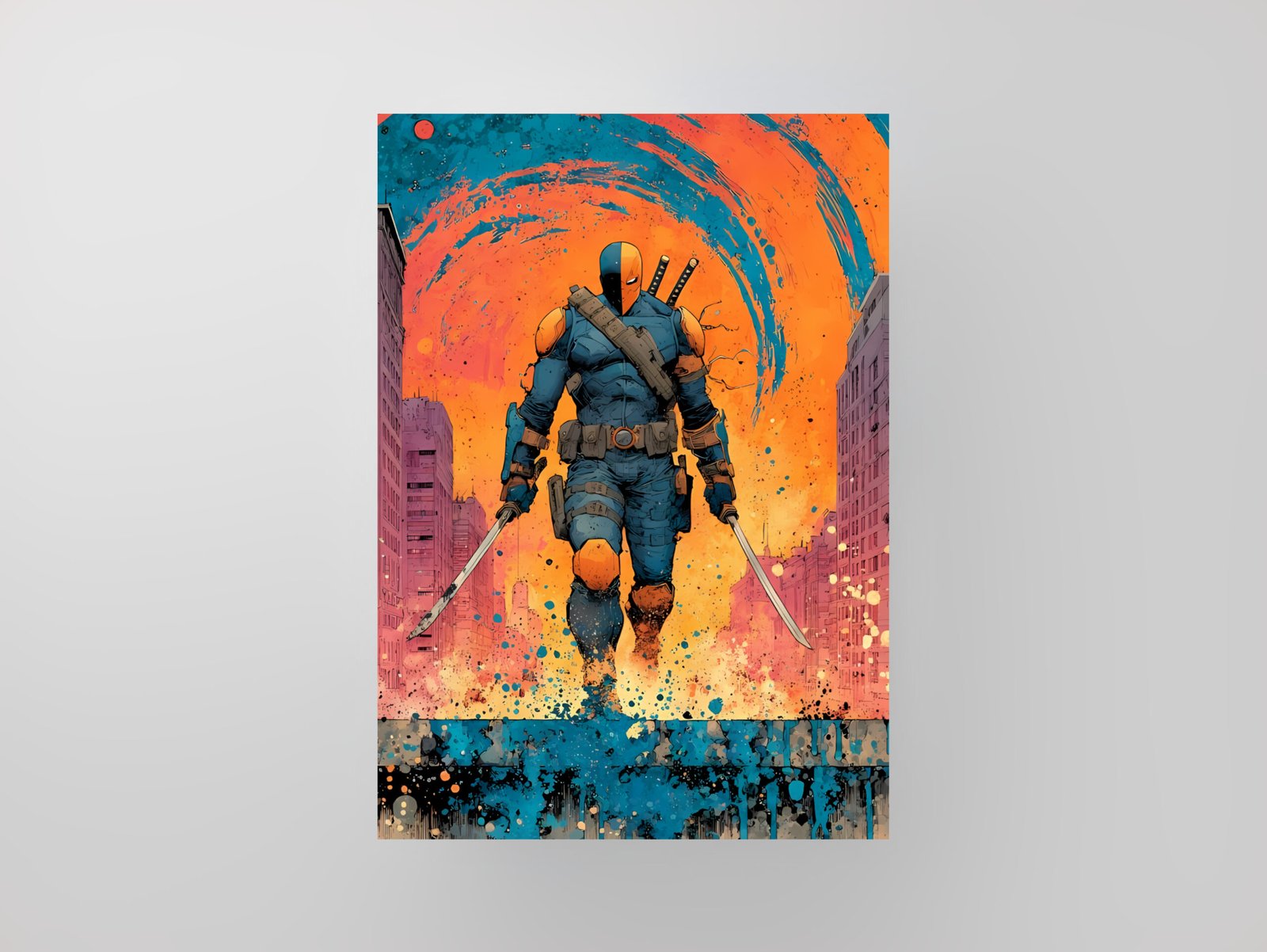 Deathstroke | DC | Mercenary Art Poster