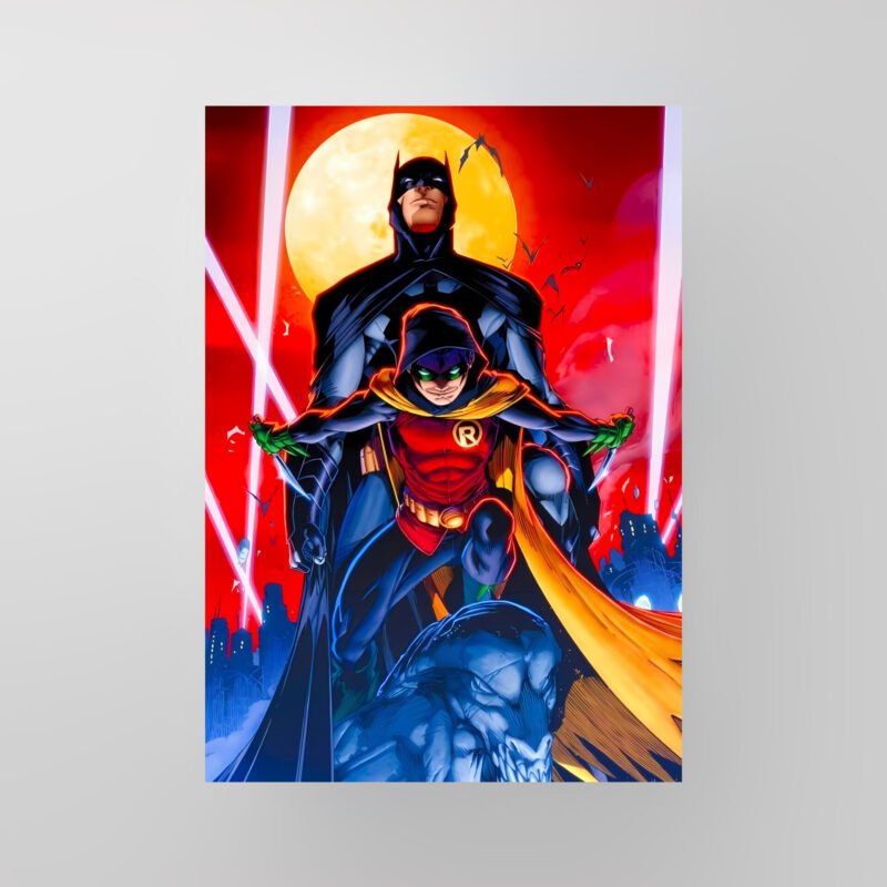 Batman & Robin | DC | Dynamic Duo | Art Poster