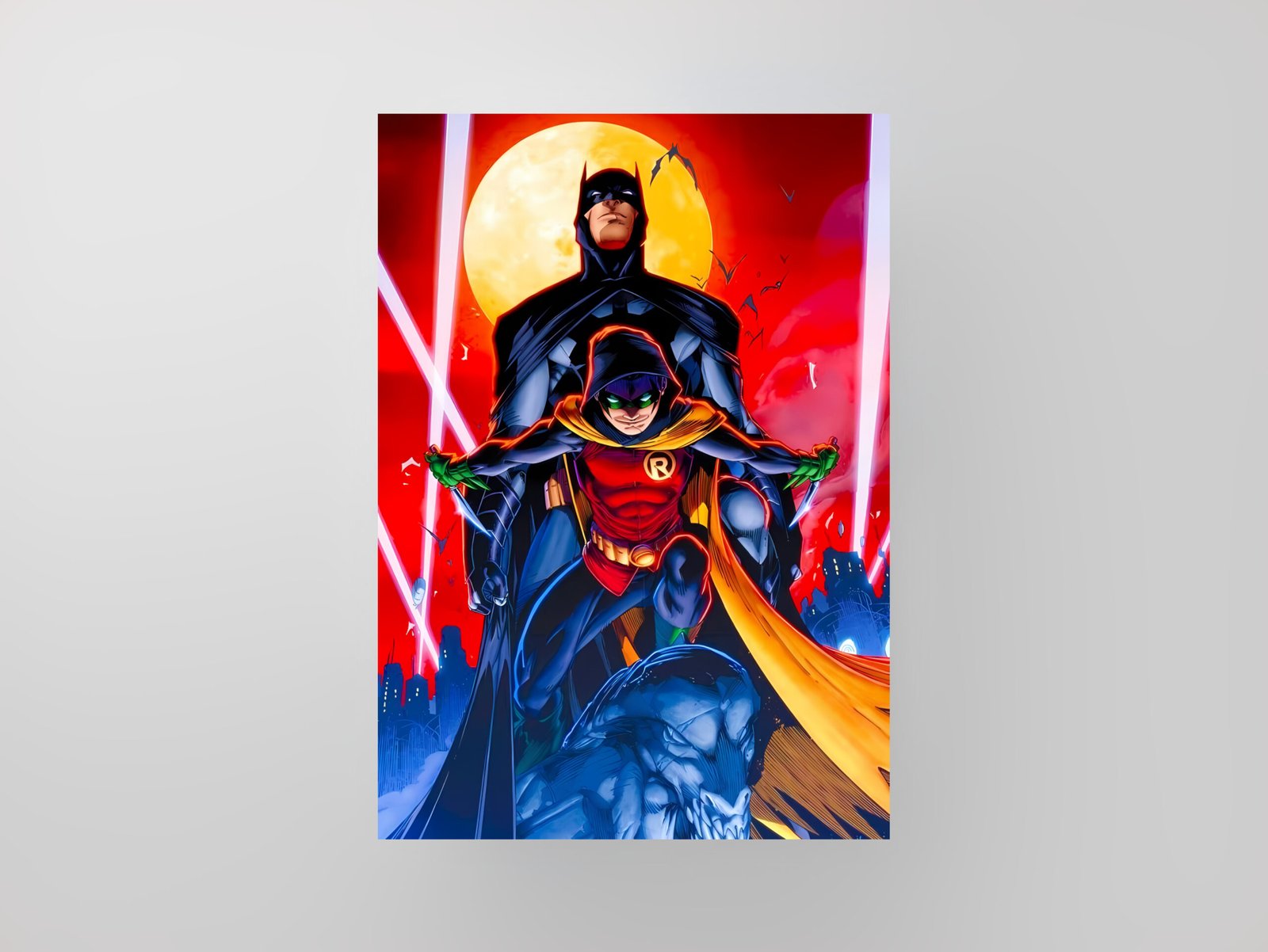 Batman & Robin | DC | Dynamic Duo | Art Poster