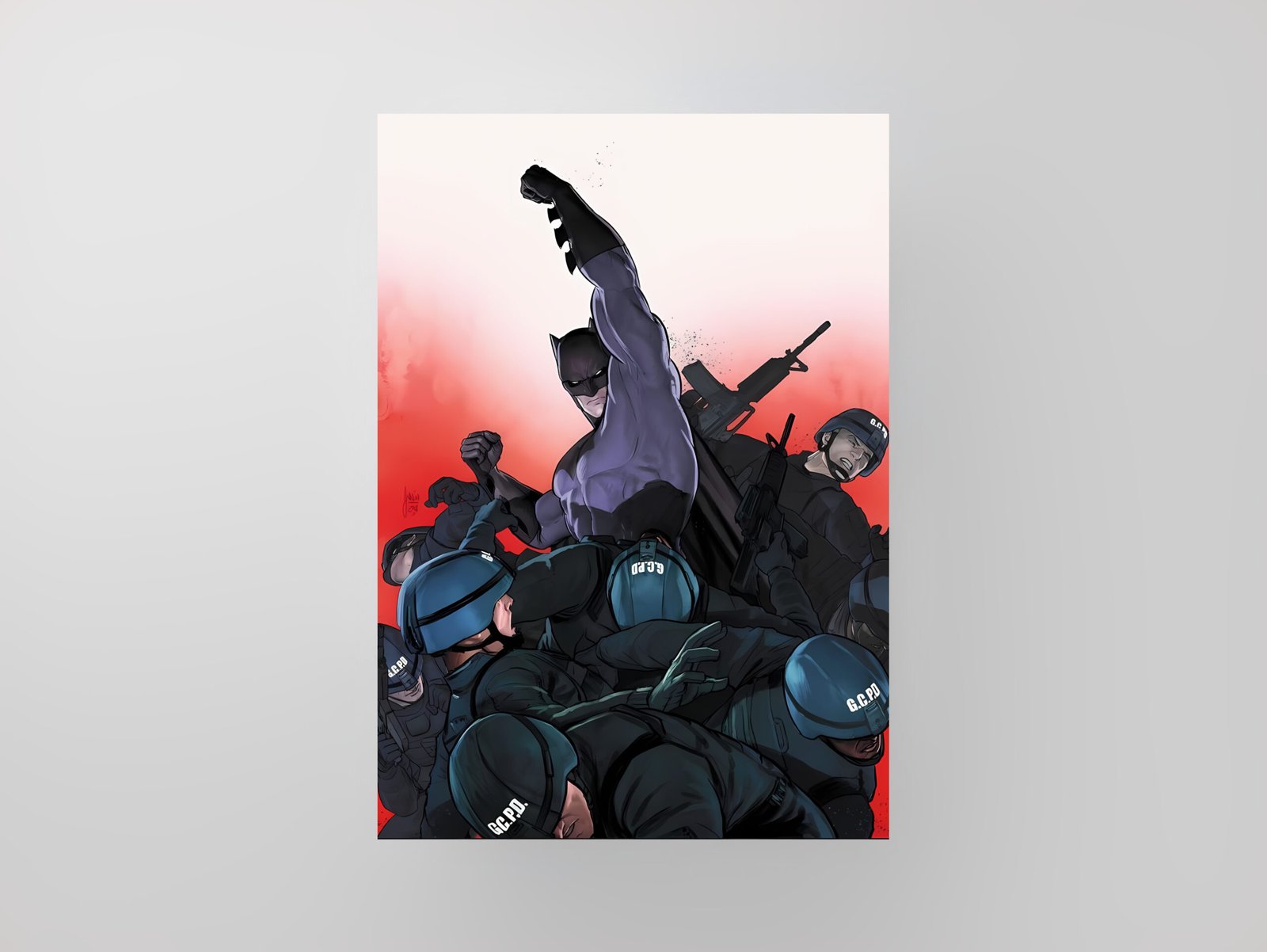 Batman | DC | Year One Style | Art Poster