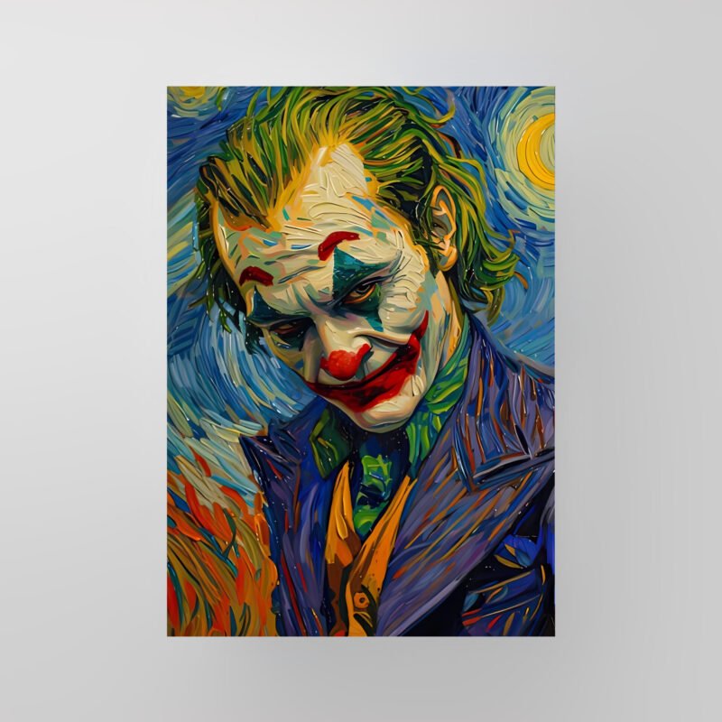 The Joker | DC | Van Gogh Style | Art Poster