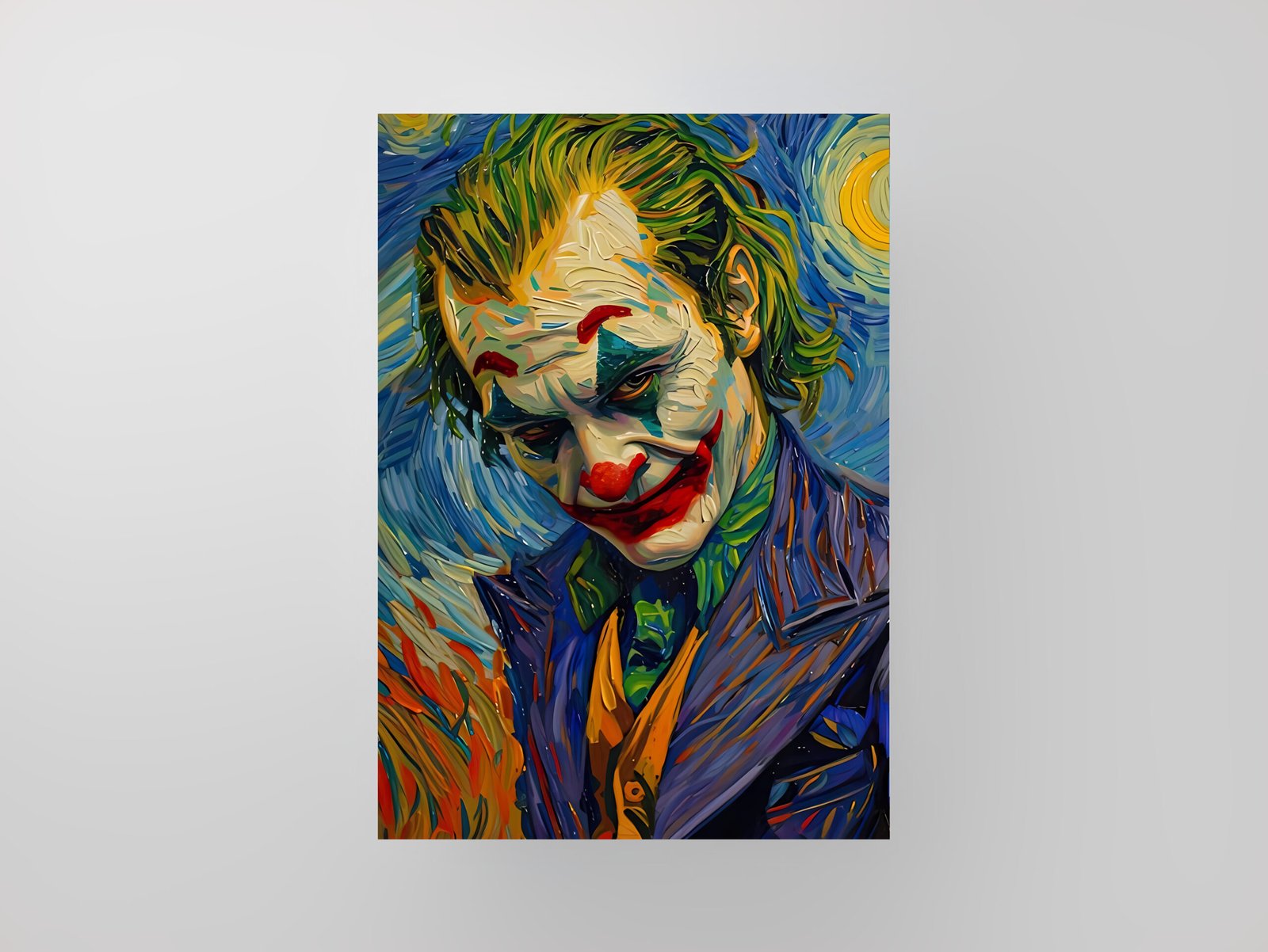 The Joker | DC | Van Gogh Style | Art Poster