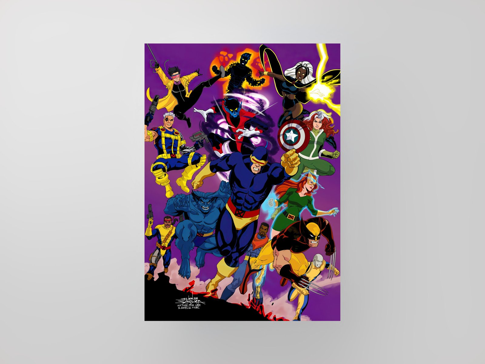 X-Men | Marvel | X-Men '97 | Art Poster