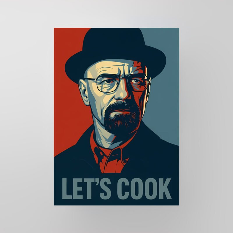 Let’s Cook | Breaking Bad | TV Series | Art Poster