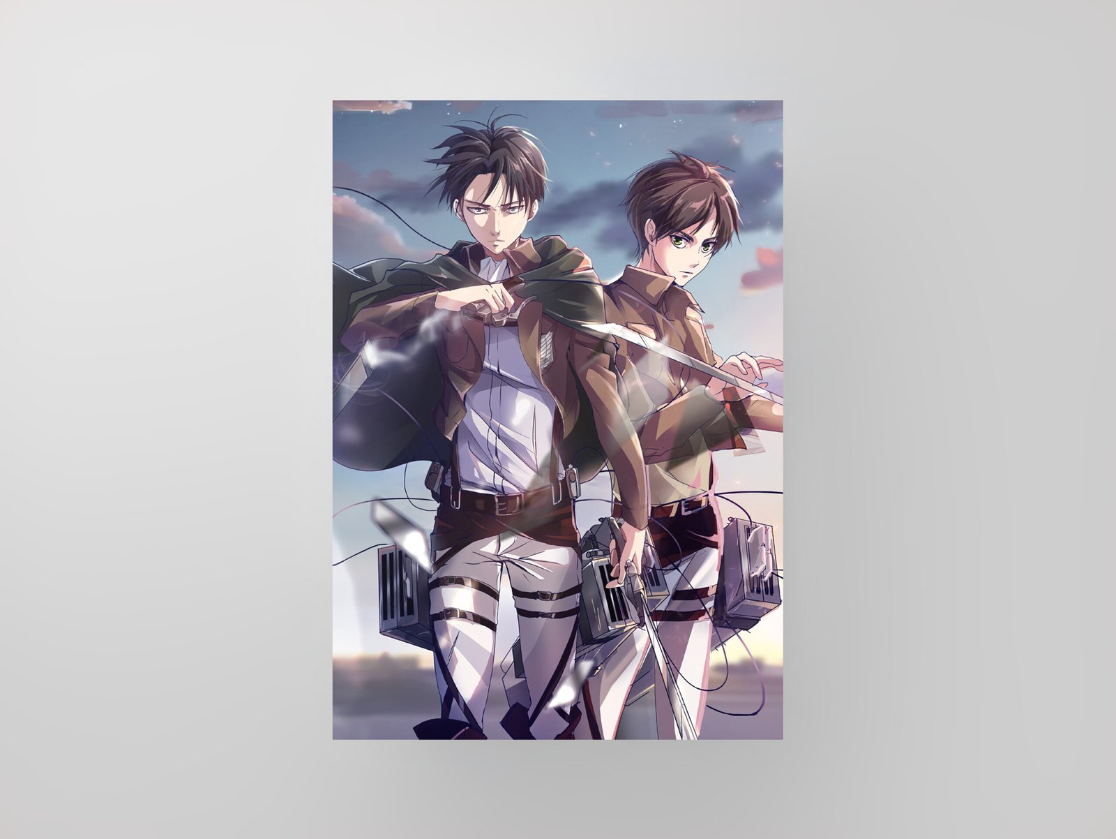 Attack on Titan | The Final Showdown | Anime Art Poster