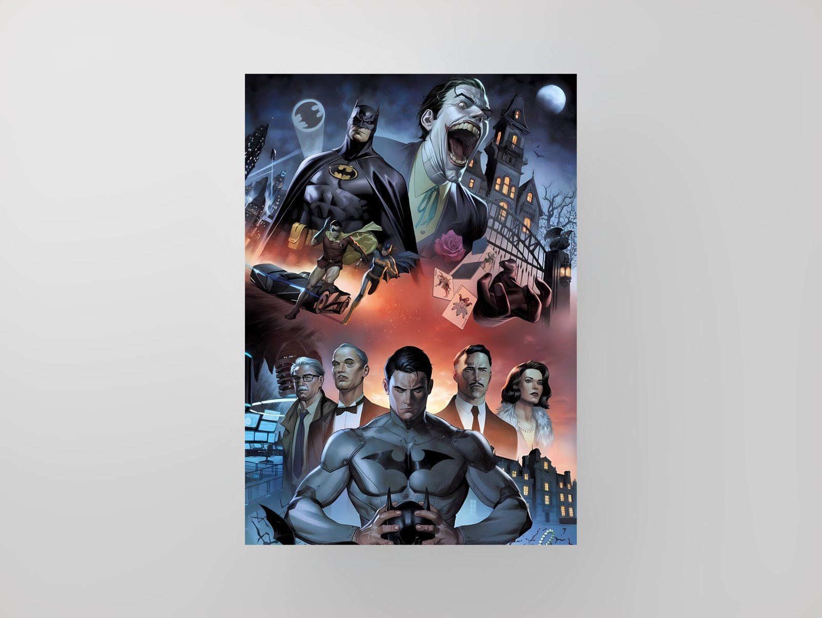 Batman | DC | Arkham Origins | Art Poster