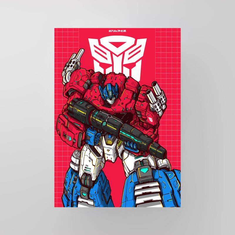 Optimus Prime | Transformers | Art Poster