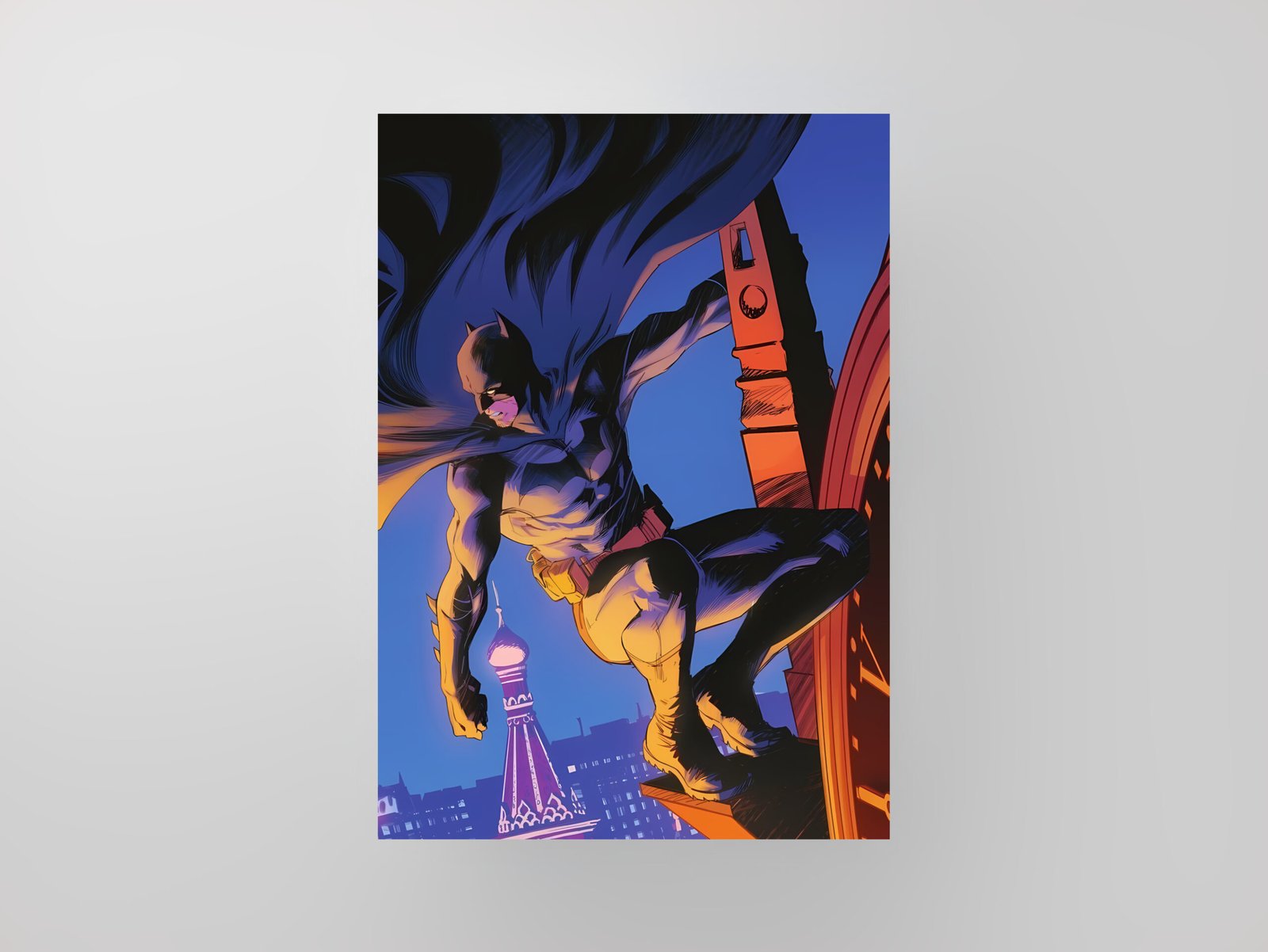 Batman | DC | Batman: Year One (Clock Tower) | Art Poster