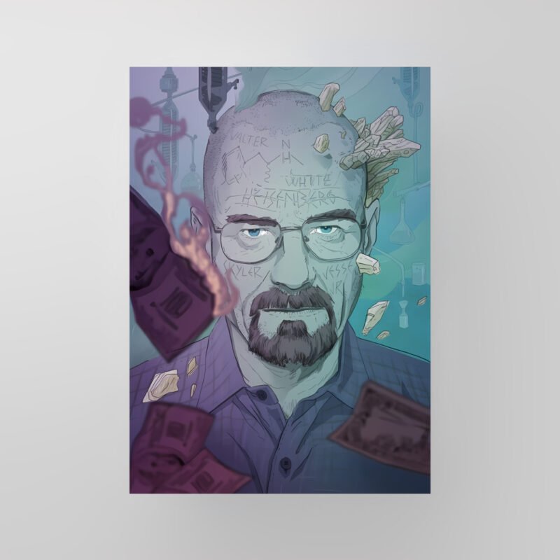 Heisenberg | Breaking Bad | TV Series | Art Poster