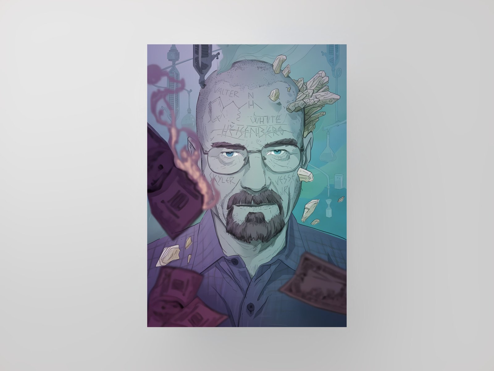 Heisenberg | Breaking Bad | TV Series | Art Poster