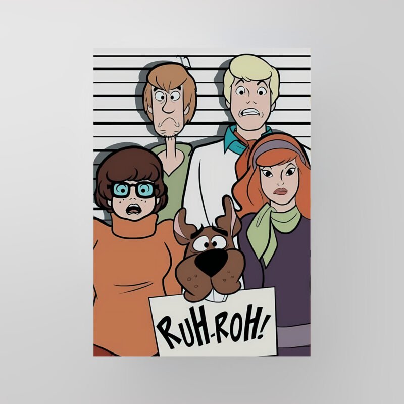 Mystery Inc. | Scooby-Doo, Where Are You! | Art Poster