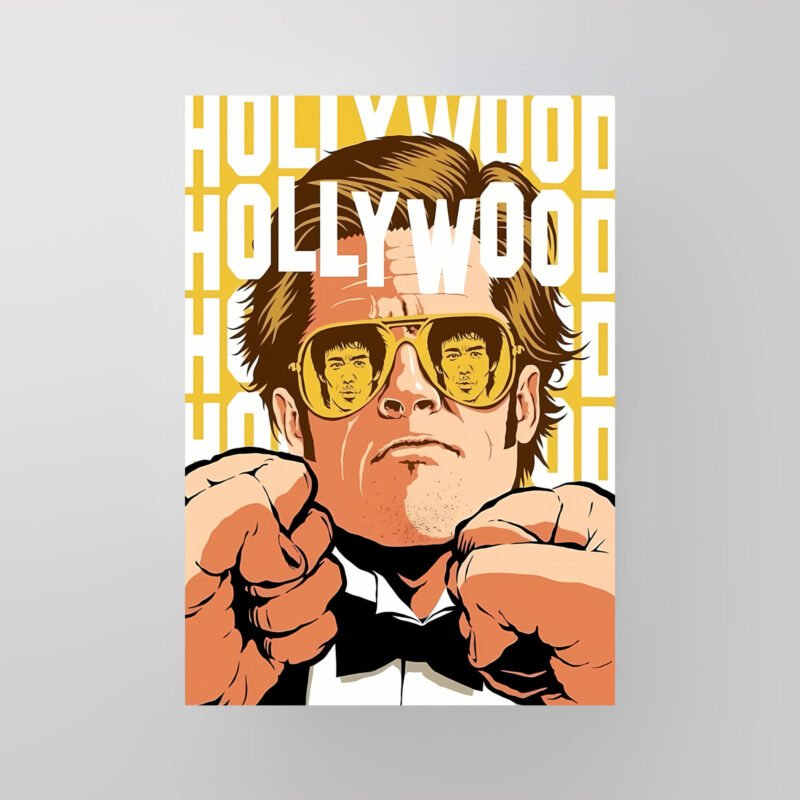 Cliff Booth | Once Upon a Time in Hollywood | Art Poster