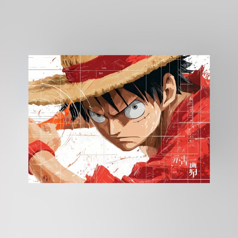 Monkey D. Luffy | The Spirit of Joyboy | Anime Art Poster
