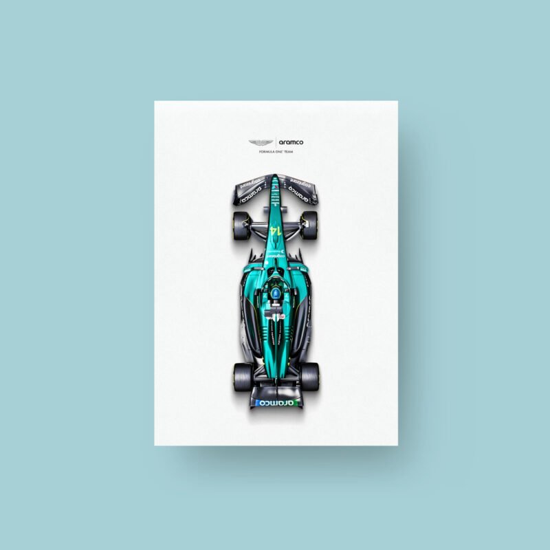 Aston Martin Aramco | F1 | Art Poster