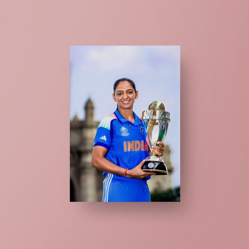 Harmanpreet Kaur | Indian Cricket | Poster