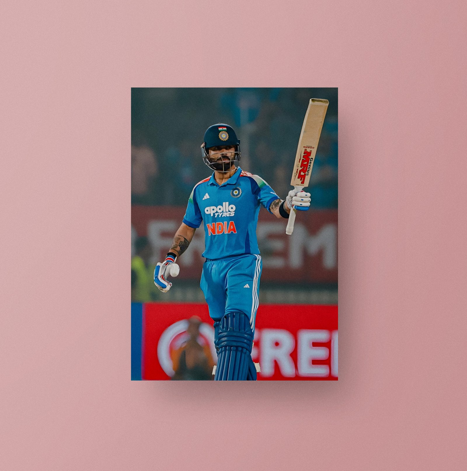 Virat Kohli | The King's Century Celebration | Team India Poster