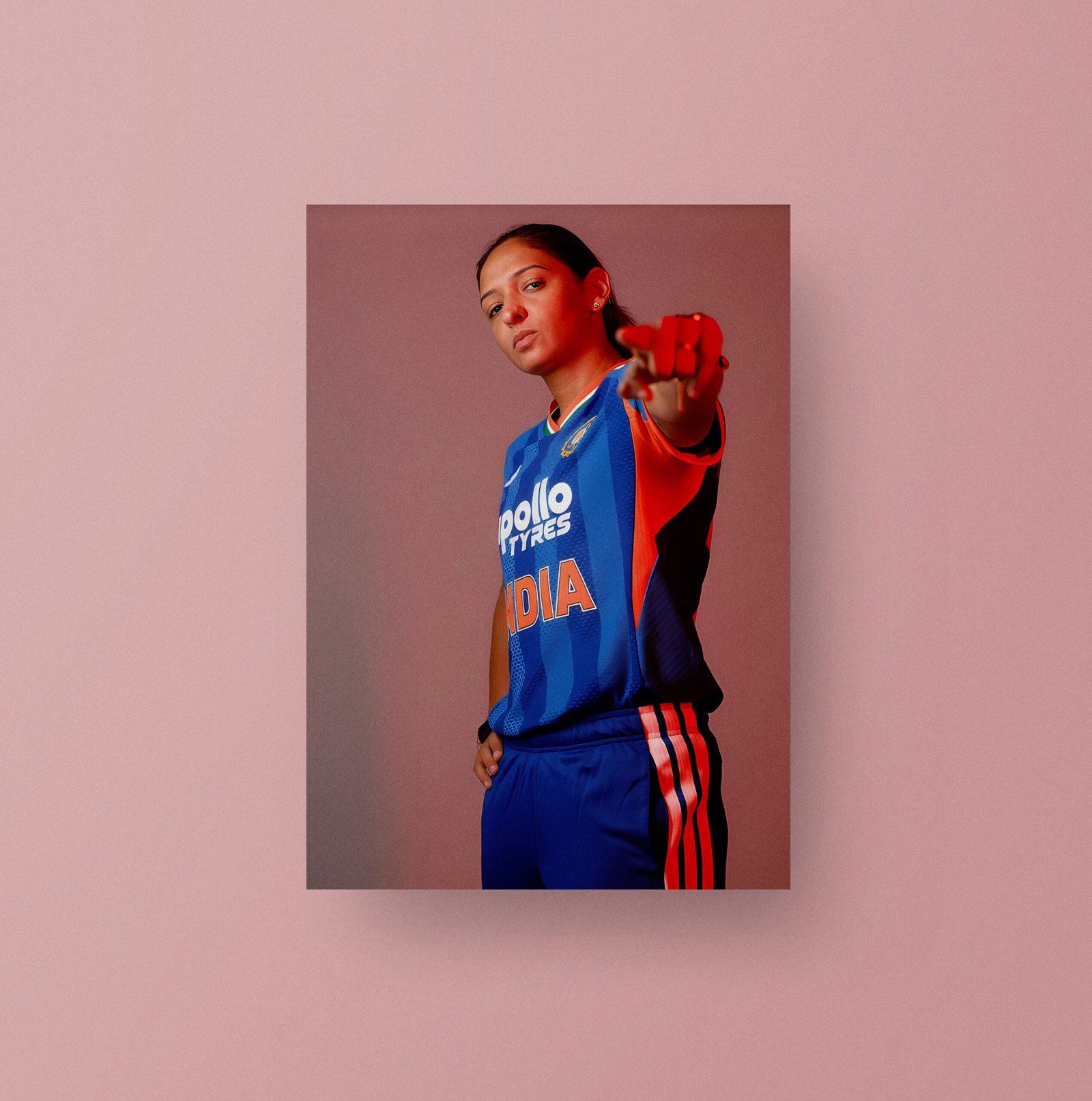 Harmanpreet Kaur | The Captain's Stance | Poster