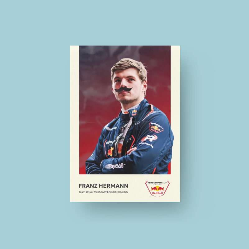 Franz Hermann (Max Verstappen) | Red Bull Racing | Concept Poster