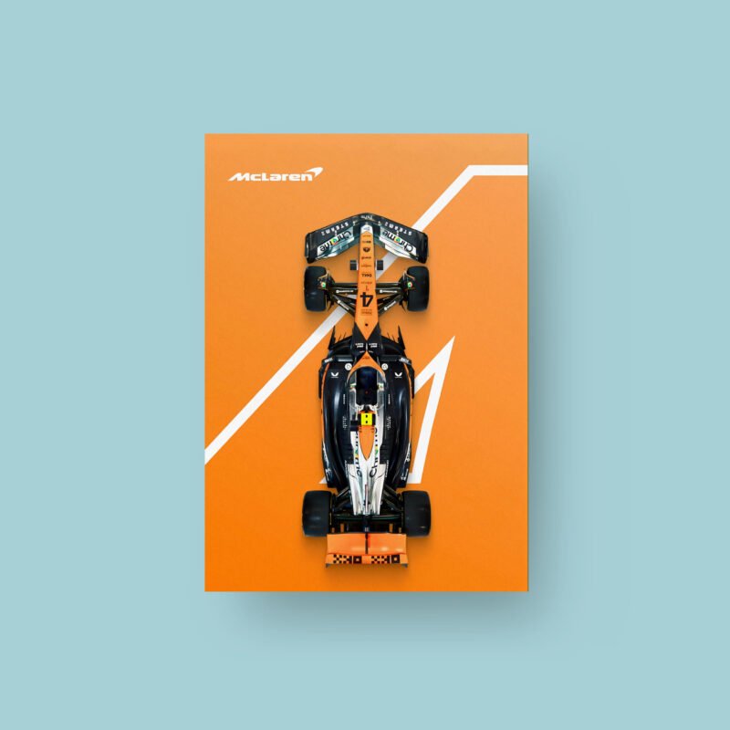 Lando Norris #4 | McLaren F1 | Art Poster