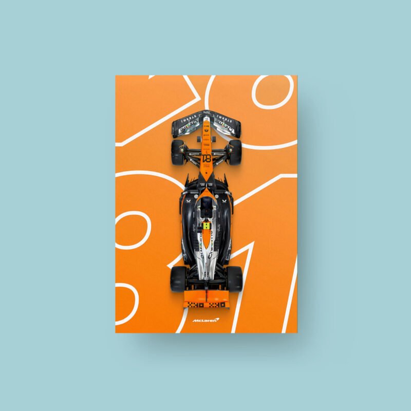 Oscar Piastri #81 | McLaren F1 | Art Poster