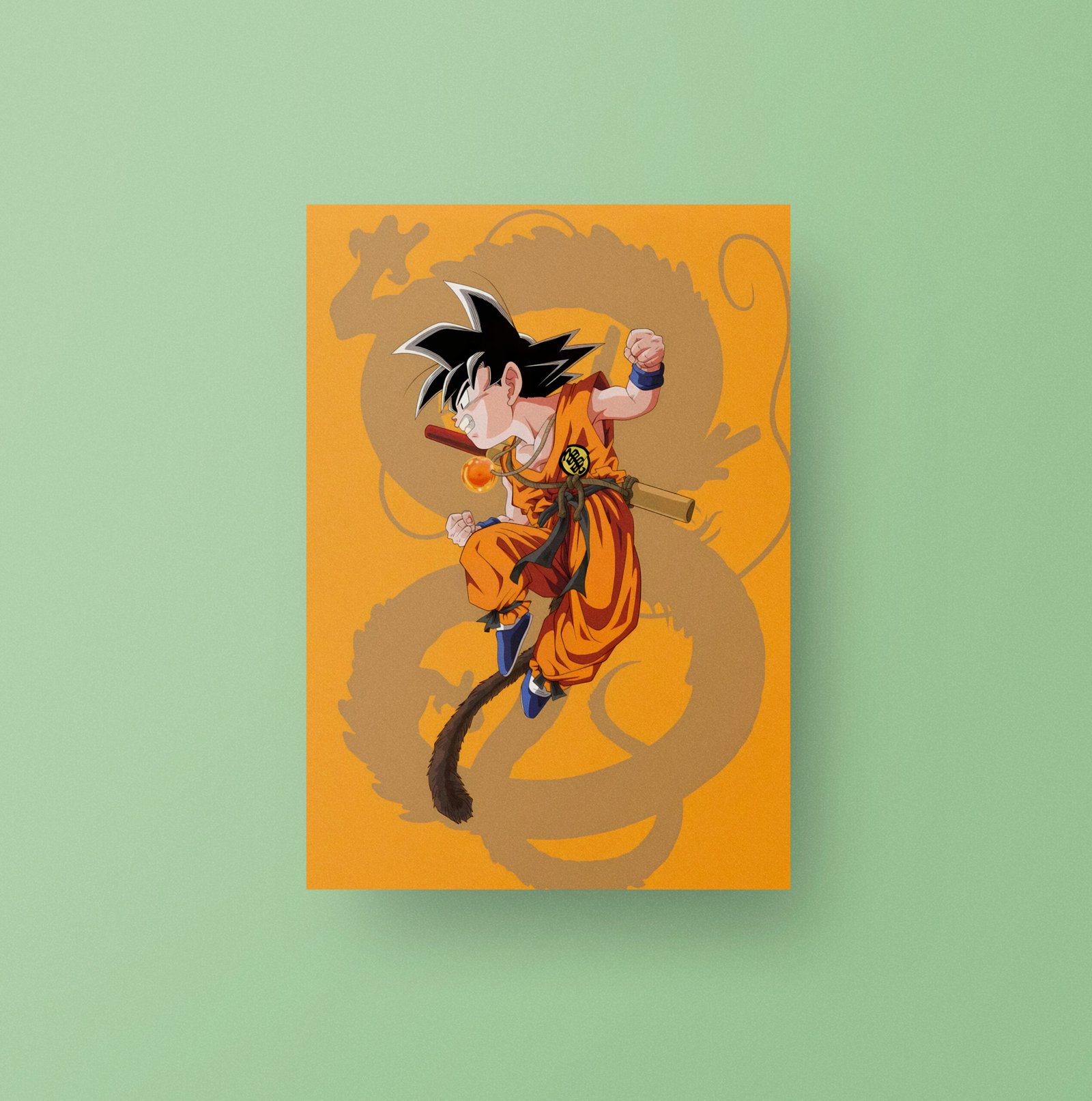 Goku | Dragon Ball Art Poster
