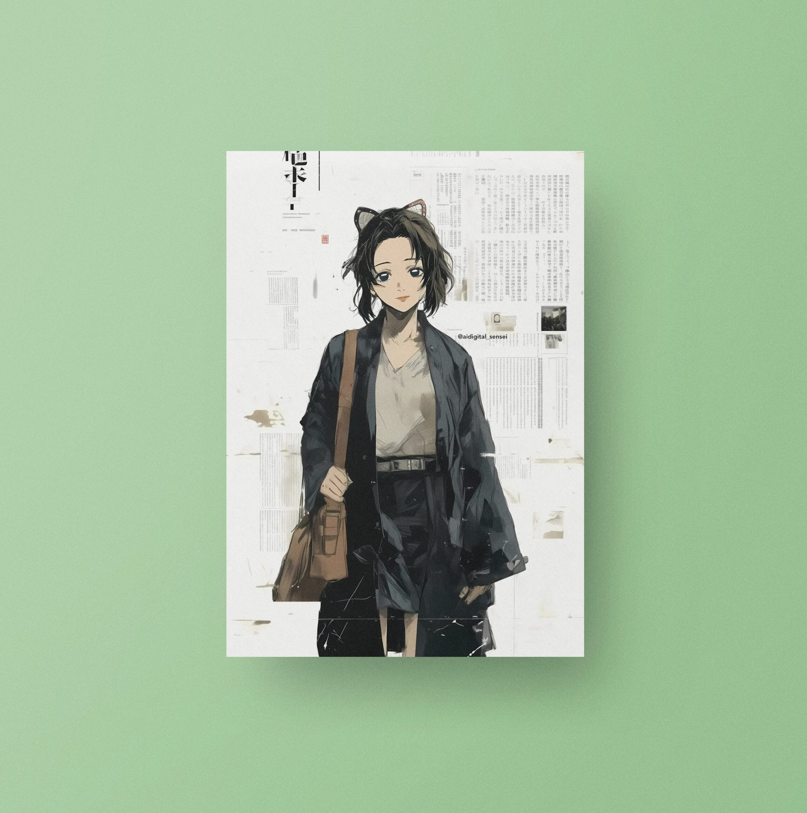 Mitsuri Kanroji | Demon Slayer Art Poster