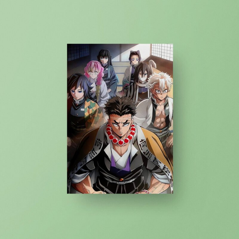 The Hashira | Demon Slayer Anime Poster