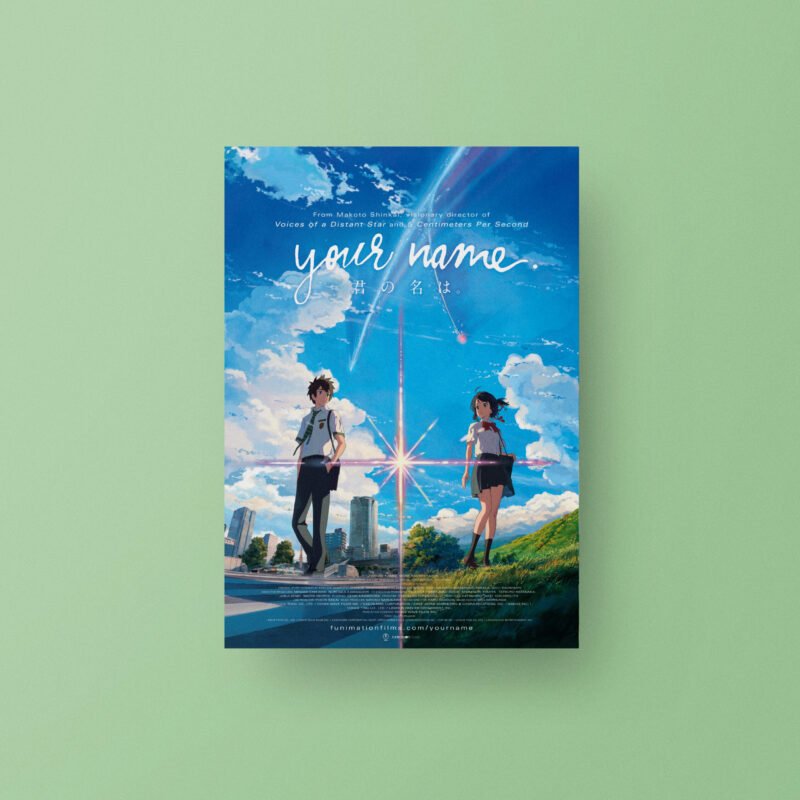 Your Name Anime Movie Poster #