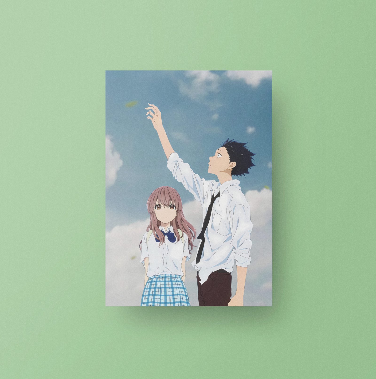 A Silent Voice Anime Movie Poster