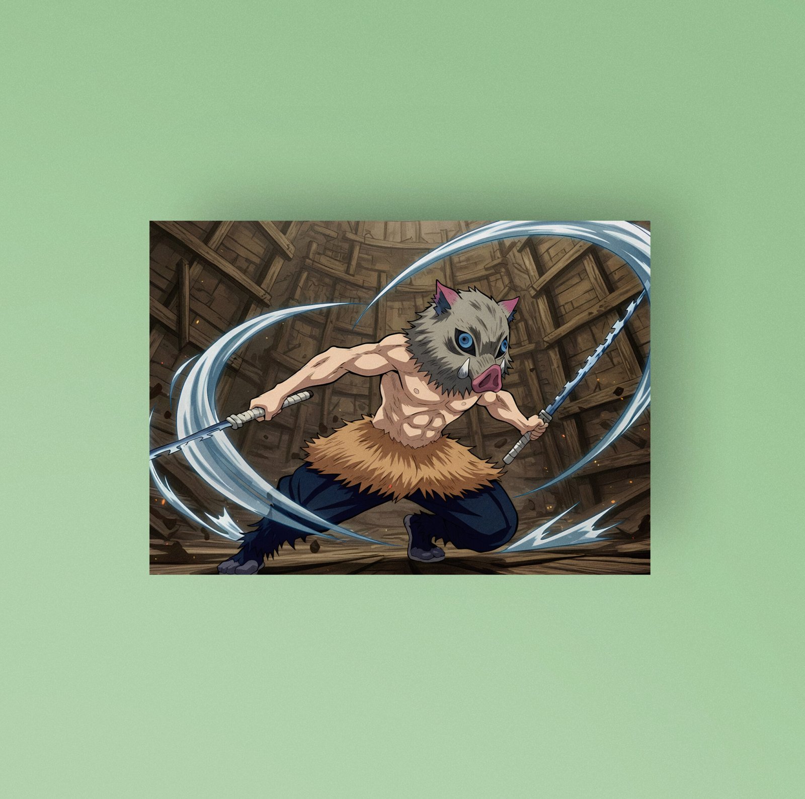 Inosuke Hashibira | Demon Slayer | Art Poster