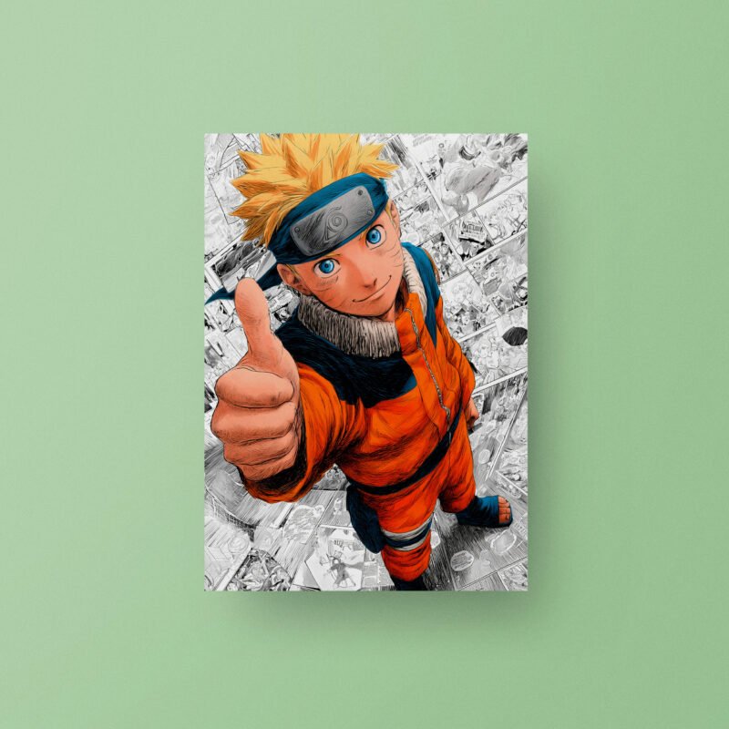 Naruto Uzumaki Art Poster