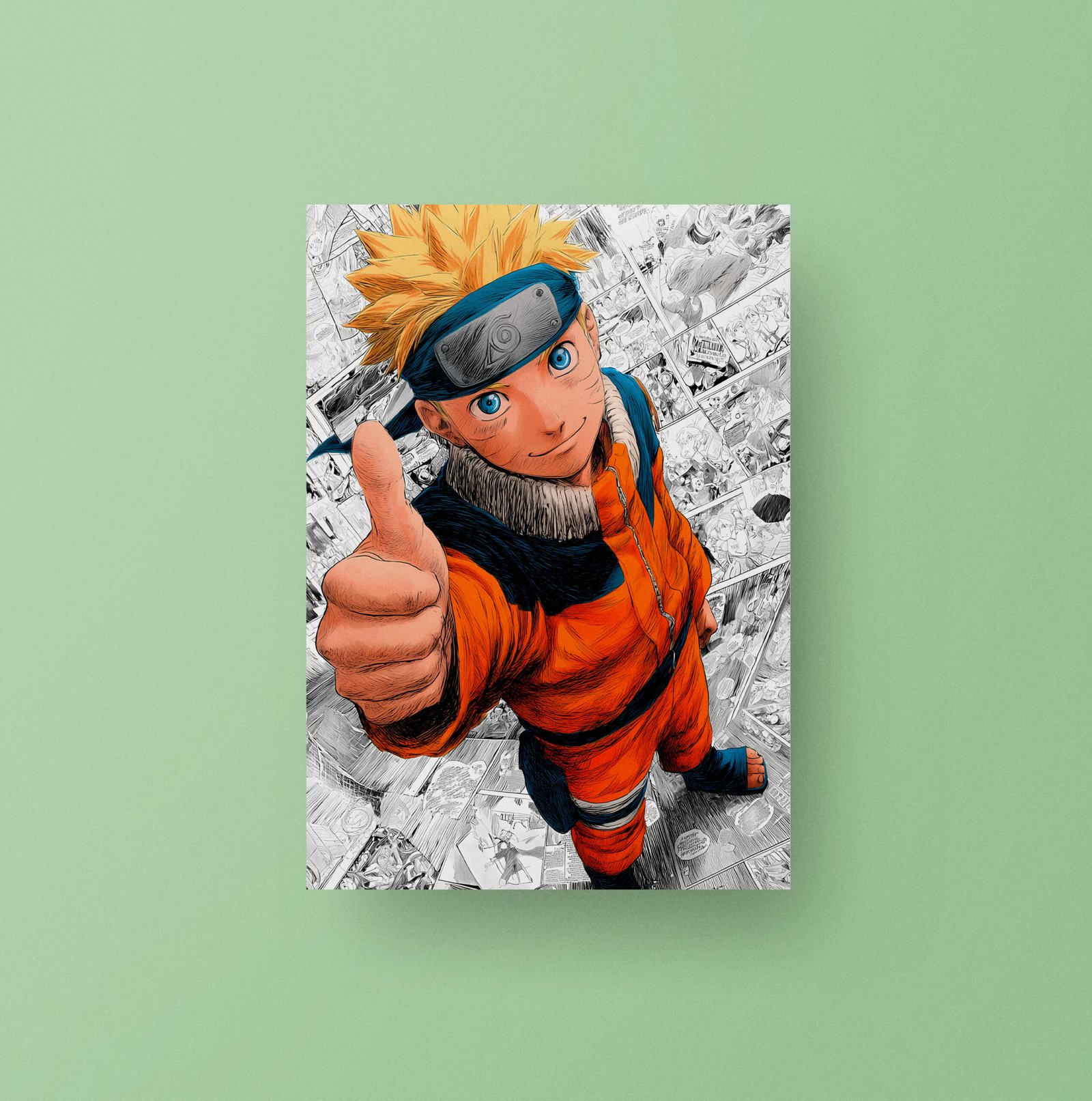 Naruto Uzumaki Art Poster