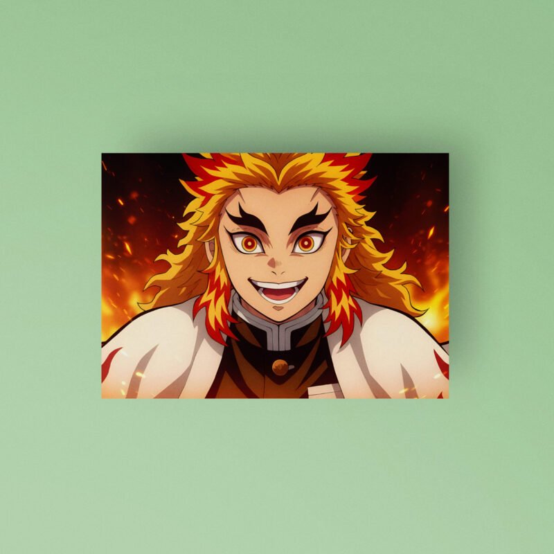 Kyojuro Rengoku | Demon Slayer | Art Poster