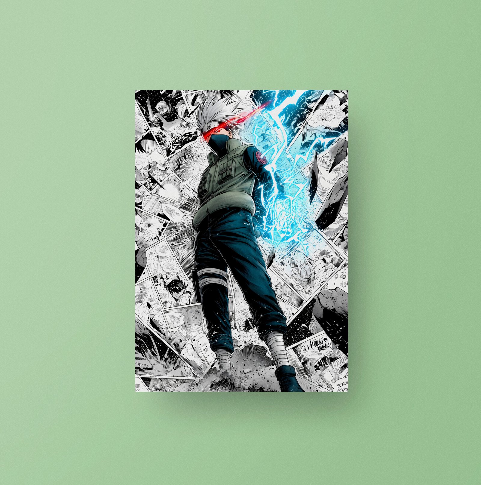 Kakashi Hatake | Naruto | Art Poster