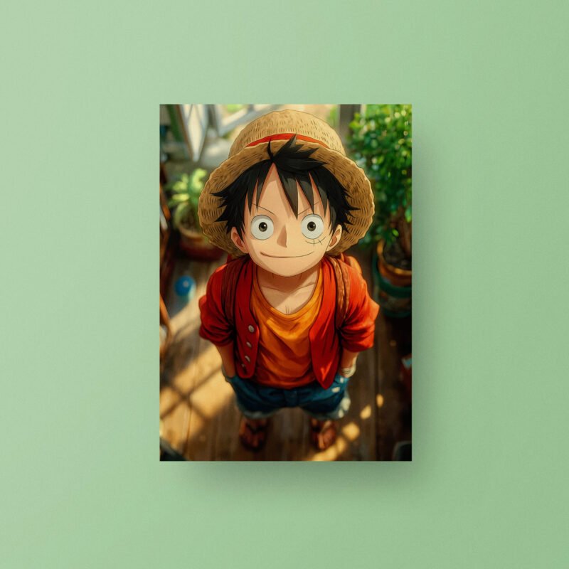 Monkey D. Luffy | One Piece | Anime Art Poster