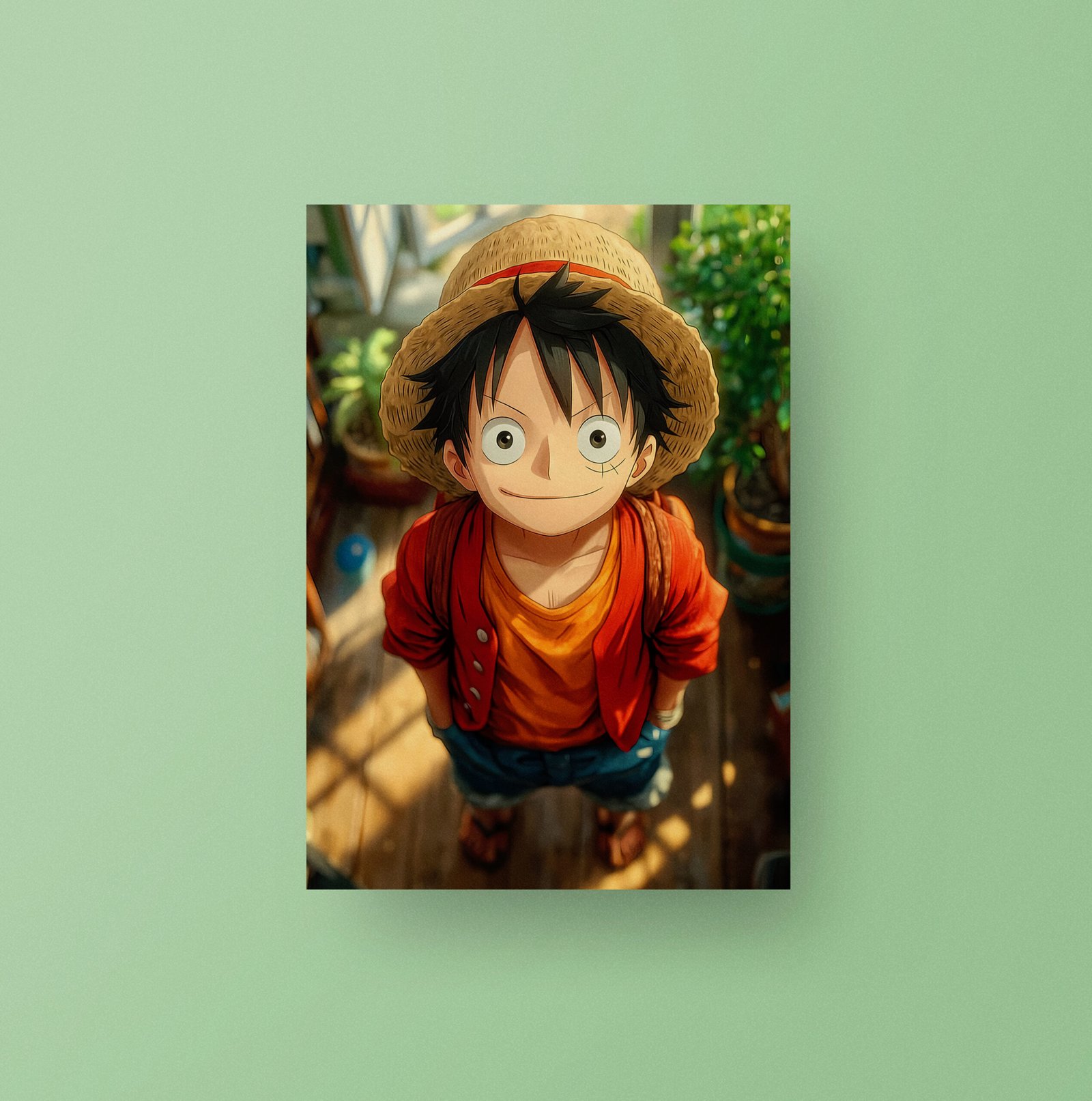 Monkey D. Luffy | One Piece | Anime Art Poster