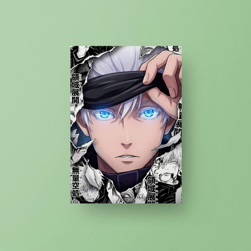 Satoru Gojo | Jujutsu Kaisen | Anime Art Poster