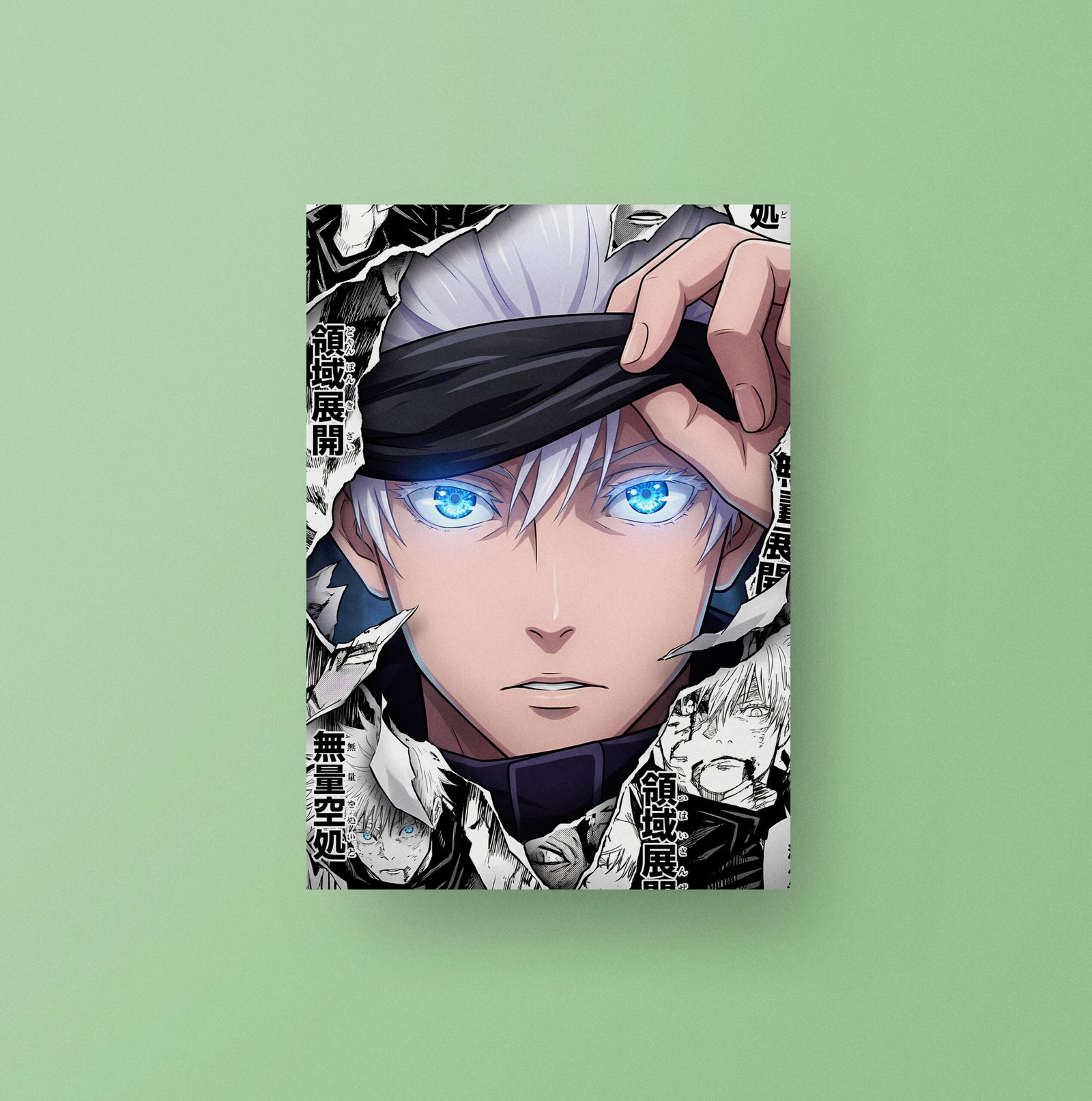 Satoru Gojo | Jujutsu Kaisen | Anime Art Poster