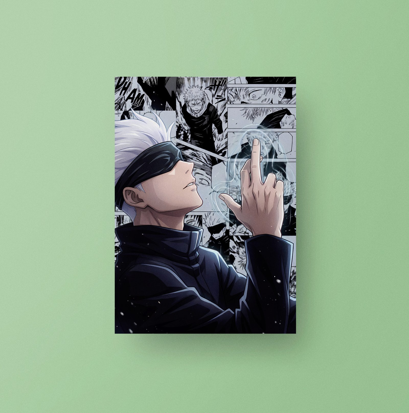 Satoru Gojo | Jujutsu Kaisen | Anime Art Poster