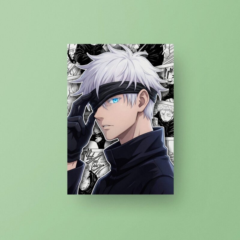 Satoru Gojo | Jujutsu Kaisen | Anime Art Poster