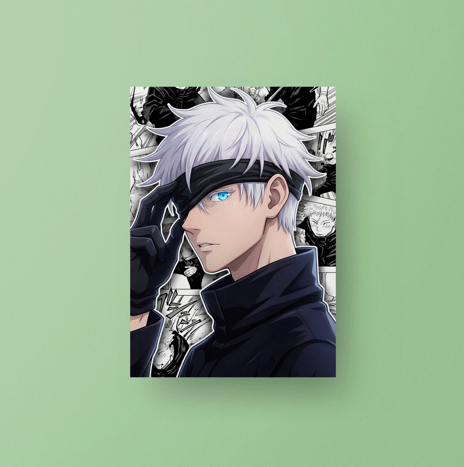 Satoru Gojo | Jujutsu Kaisen | Anime Art Poster